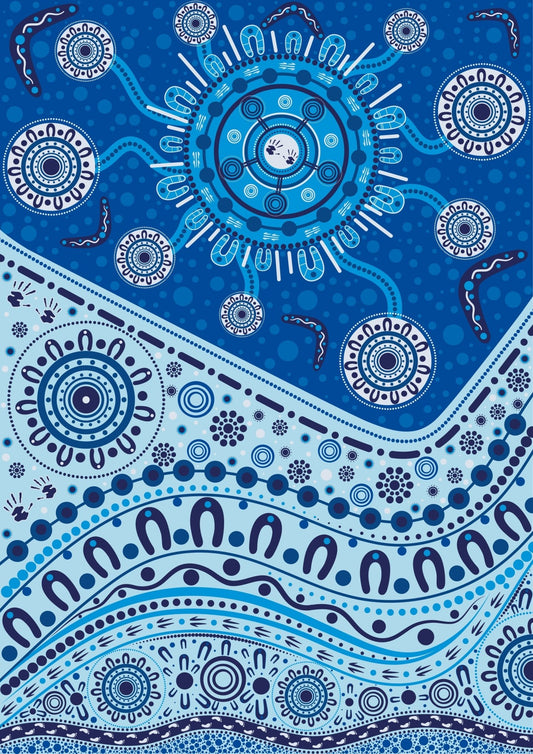 NSW Ombudsman Review of the DCJ Complaint System in respect of its Aboriginal Child Protection functions - Aboriginal Art by Lani