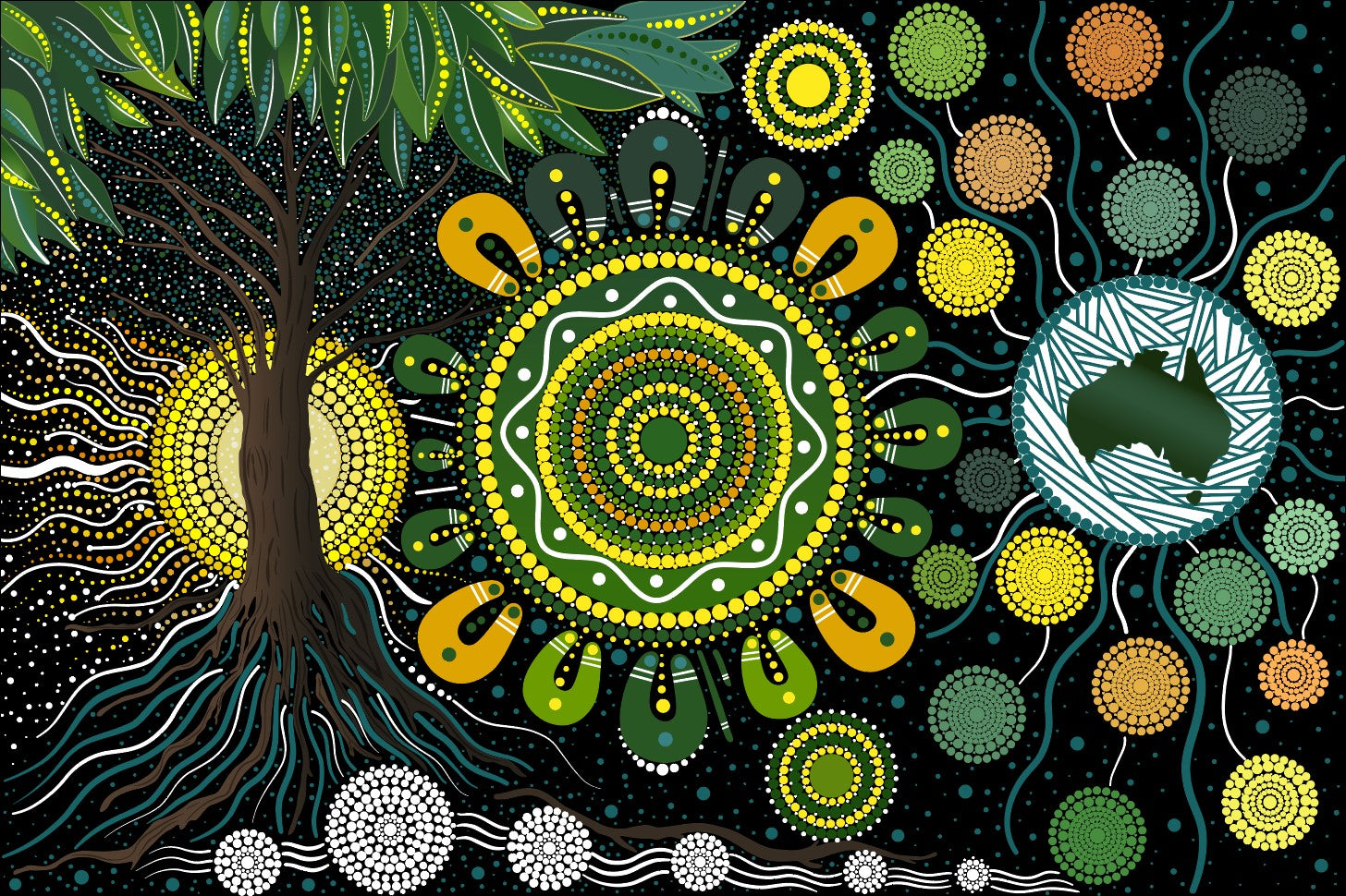 Aboriginal, Graphic Design, Reconciliation Action Plan, Design, Logo, Lani Balzan, Artist