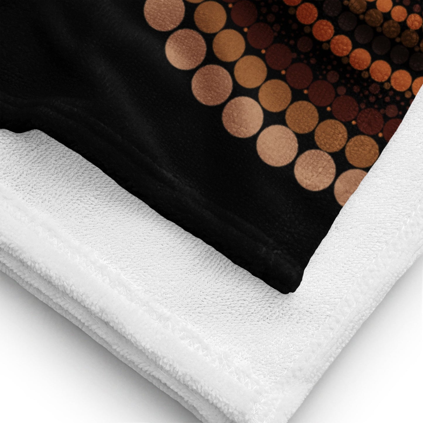 Eagle Spirit Towel – Strength, Resilience, and Comfort - Aboriginal Art by Lani