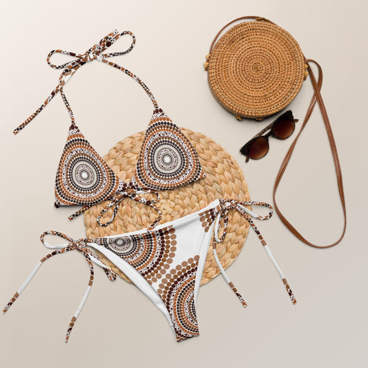 Eagle Strength Bikini – Strength, Resilience, and Summer Style - Aboriginal Art by Lani