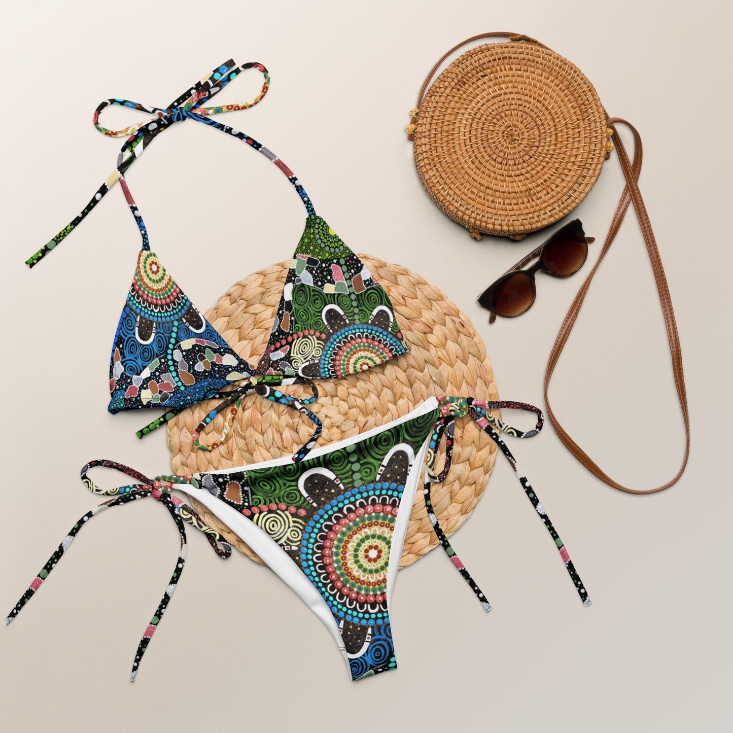 Gari Yala Collection Bikini Set - Aboriginal Art by LaniBikini