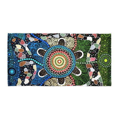 Gari Yala Collection Towel - Aboriginal Art by LaniTowels