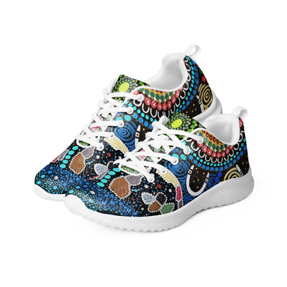 Gari Yala Collection Women’s Athletic Shoes - Aboriginal Art by LaniWomen's Shoes