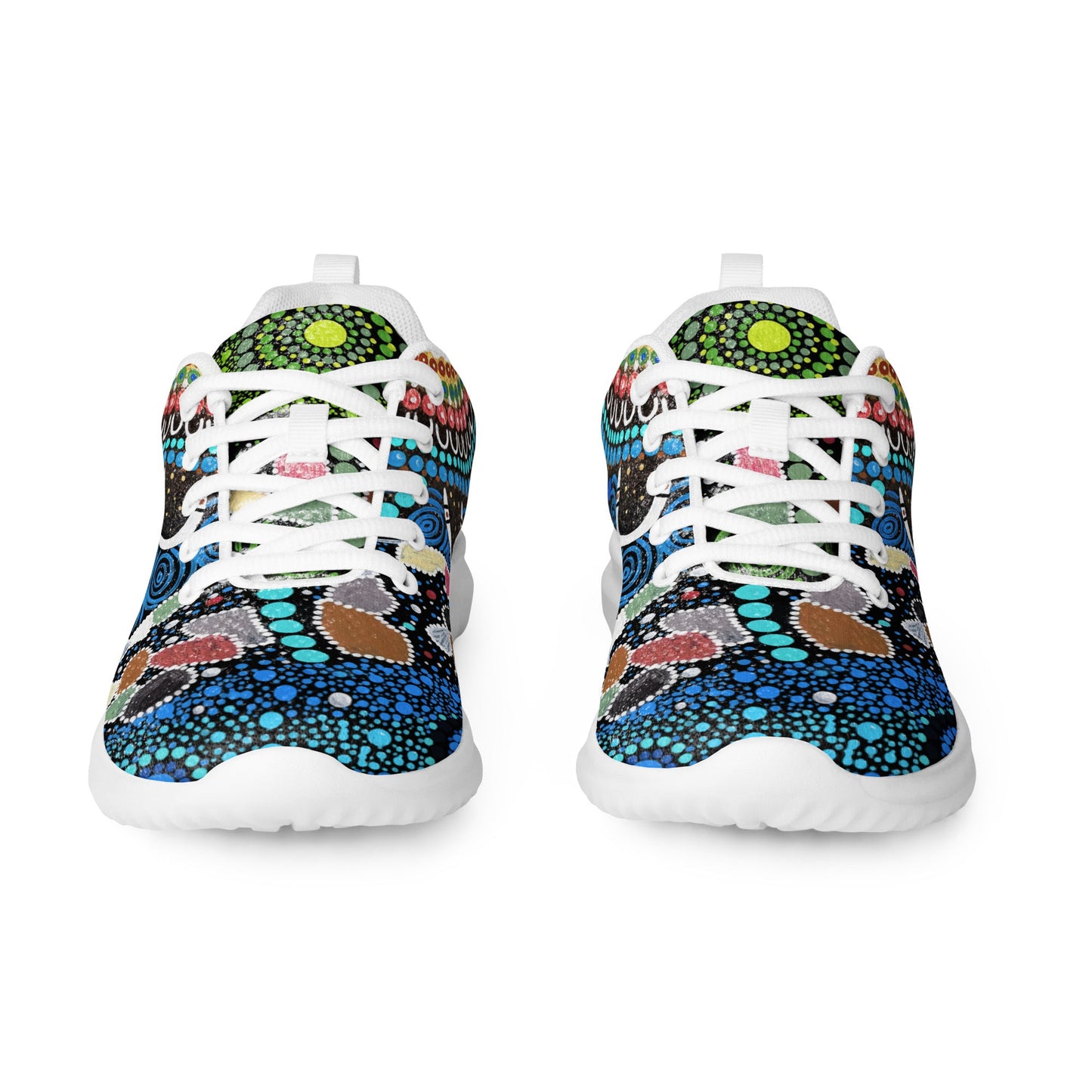 Gari Yala Collection Women’s Athletic Shoes - Aboriginal Art by LaniWomen's Shoes