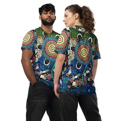 Gari Yala Collection Women's Sports Jersey - Aboriginal Art by LaniWomen's Shirts