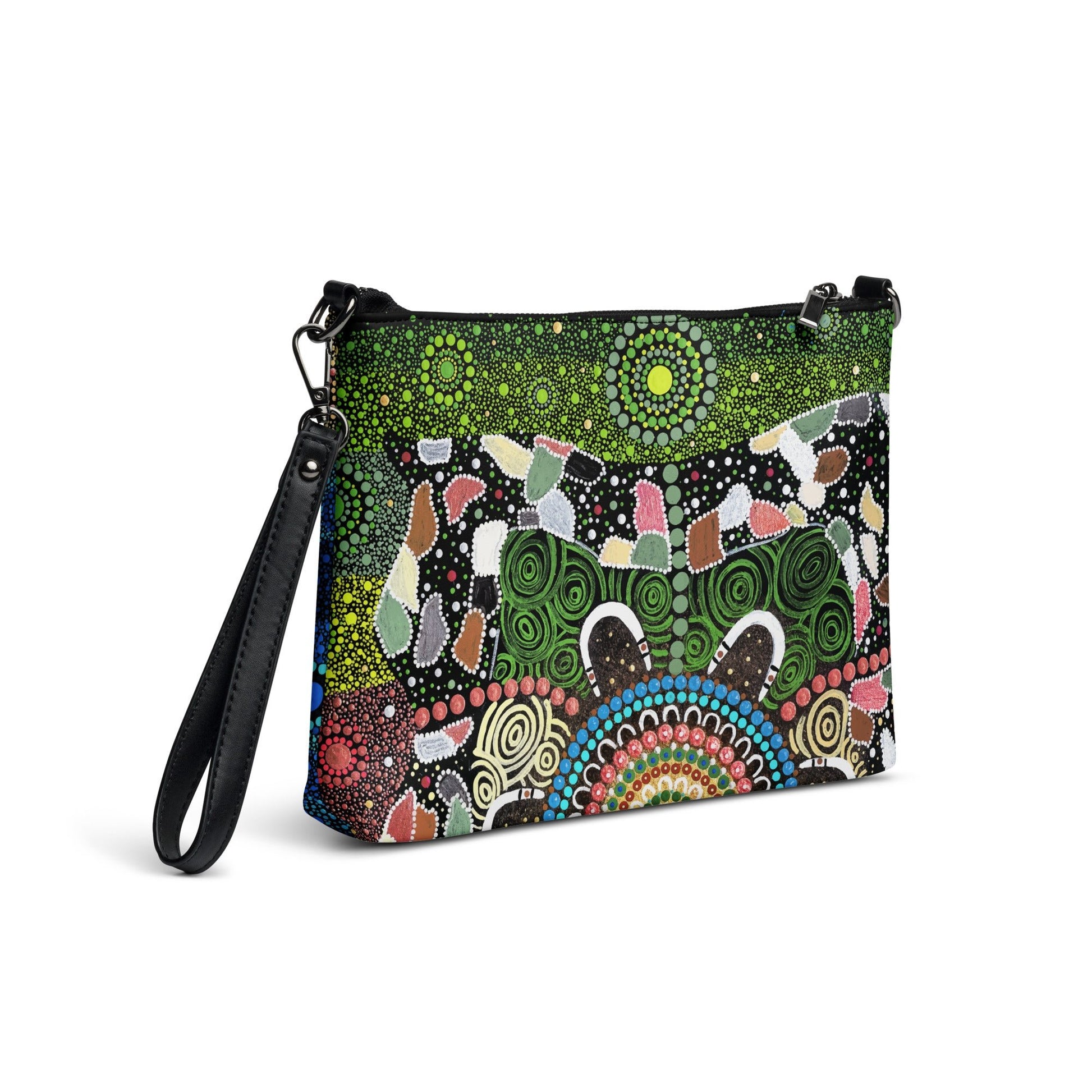 Gari Yala Crossbody Bag - Aboriginal Art by LaniBags