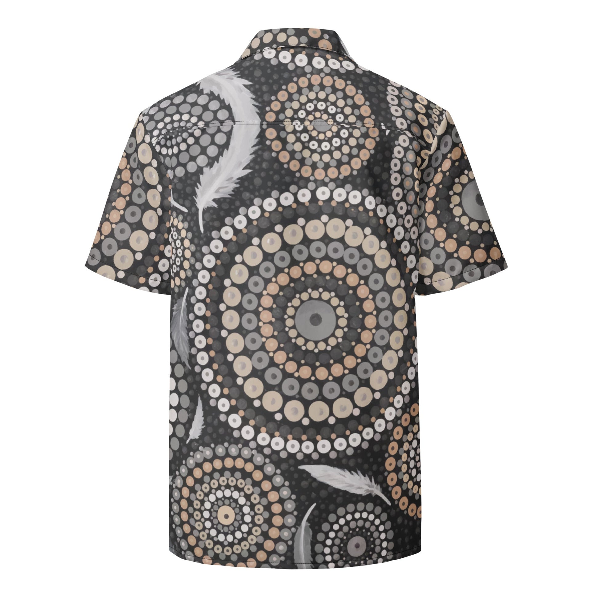 Gawuraa Collection Men's Button Shirt - Aboriginal Art by LaniMen's Shirts