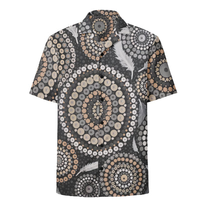 Gawuraa Collection Men's Button Shirt - Aboriginal Art by LaniMen's Shirts