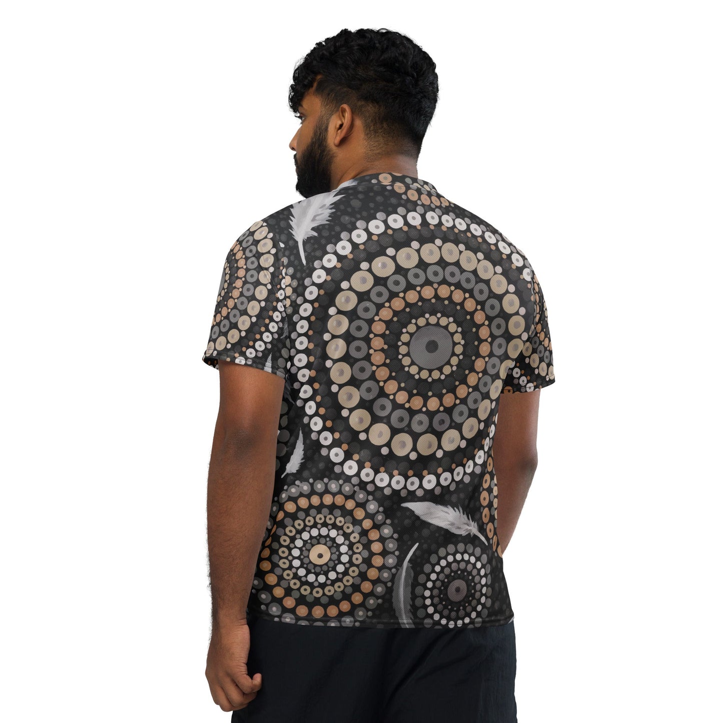 Gawuraa Collection Men's Sports Jersey - Aboriginal Art by LaniMen's Shirts