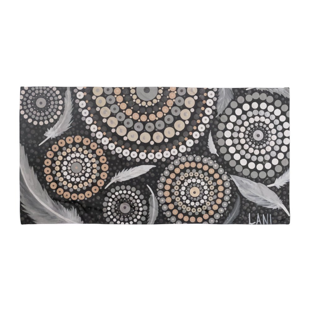 Gawuraa Collection Towel - Aboriginal Art by LaniTowels