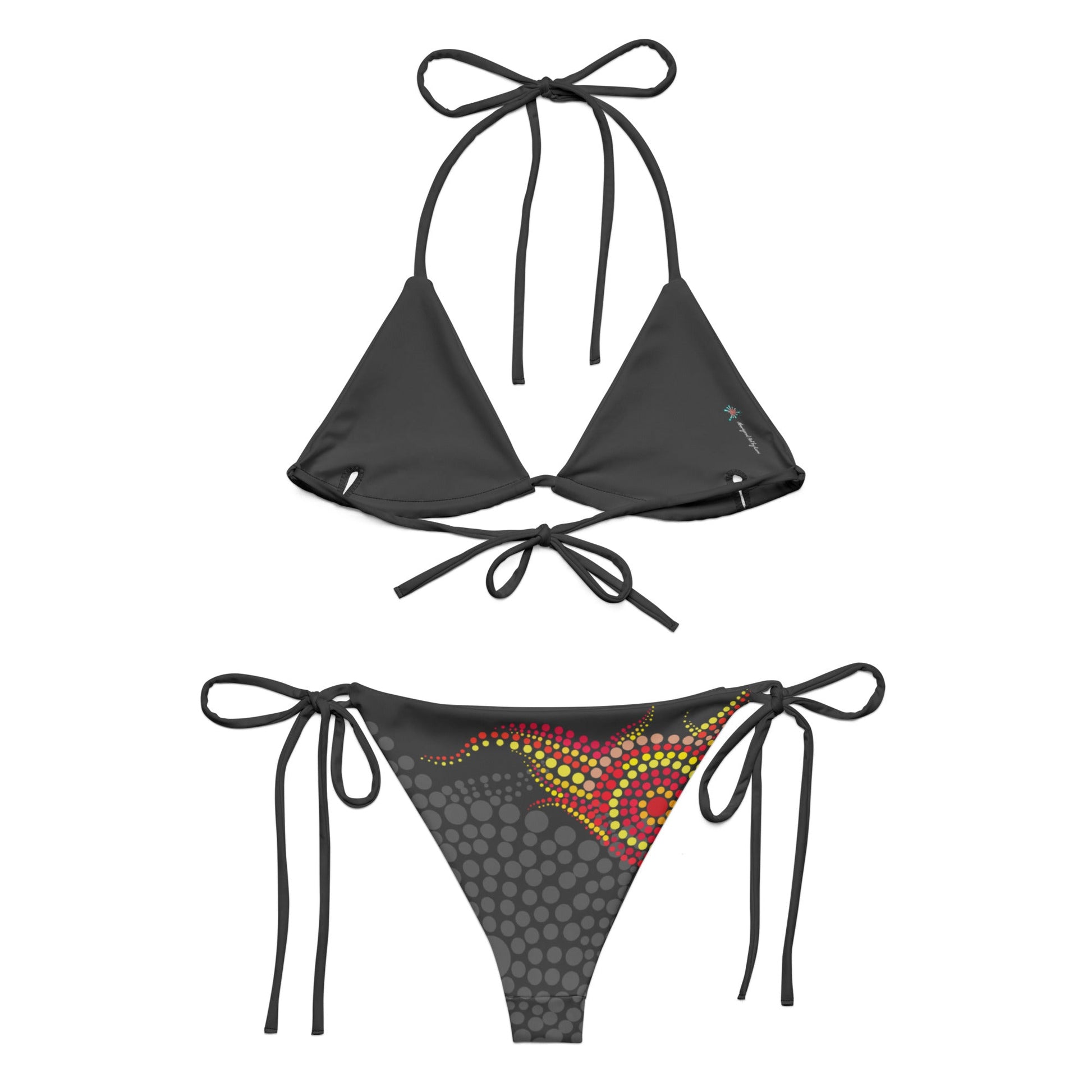 NAIDOC 2024 Keep The Fire Burning Bikini Set - Aboriginal Art by LaniBikini