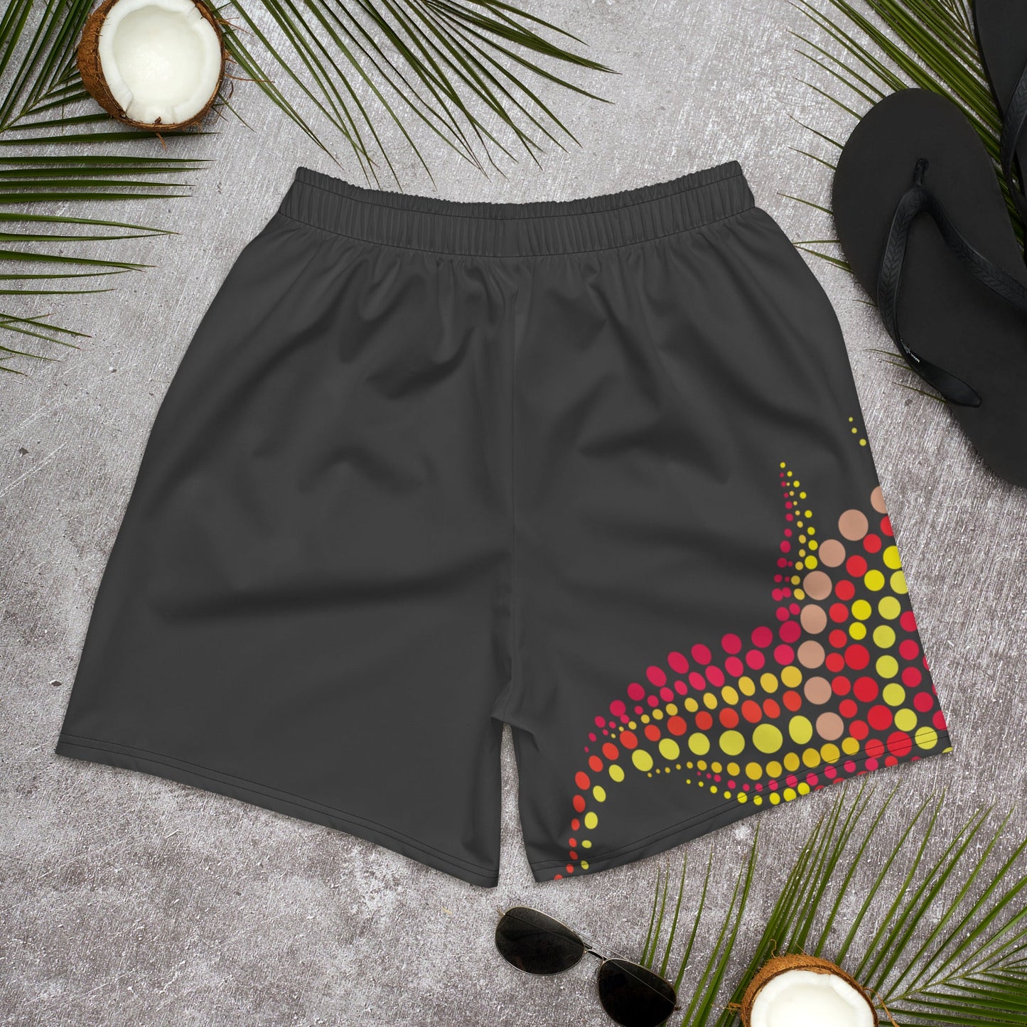 NAIDOC 2024 Keep The Fire Burning! Men's Athletic Shorts - Aboriginal Art by LaniMen's Shorts