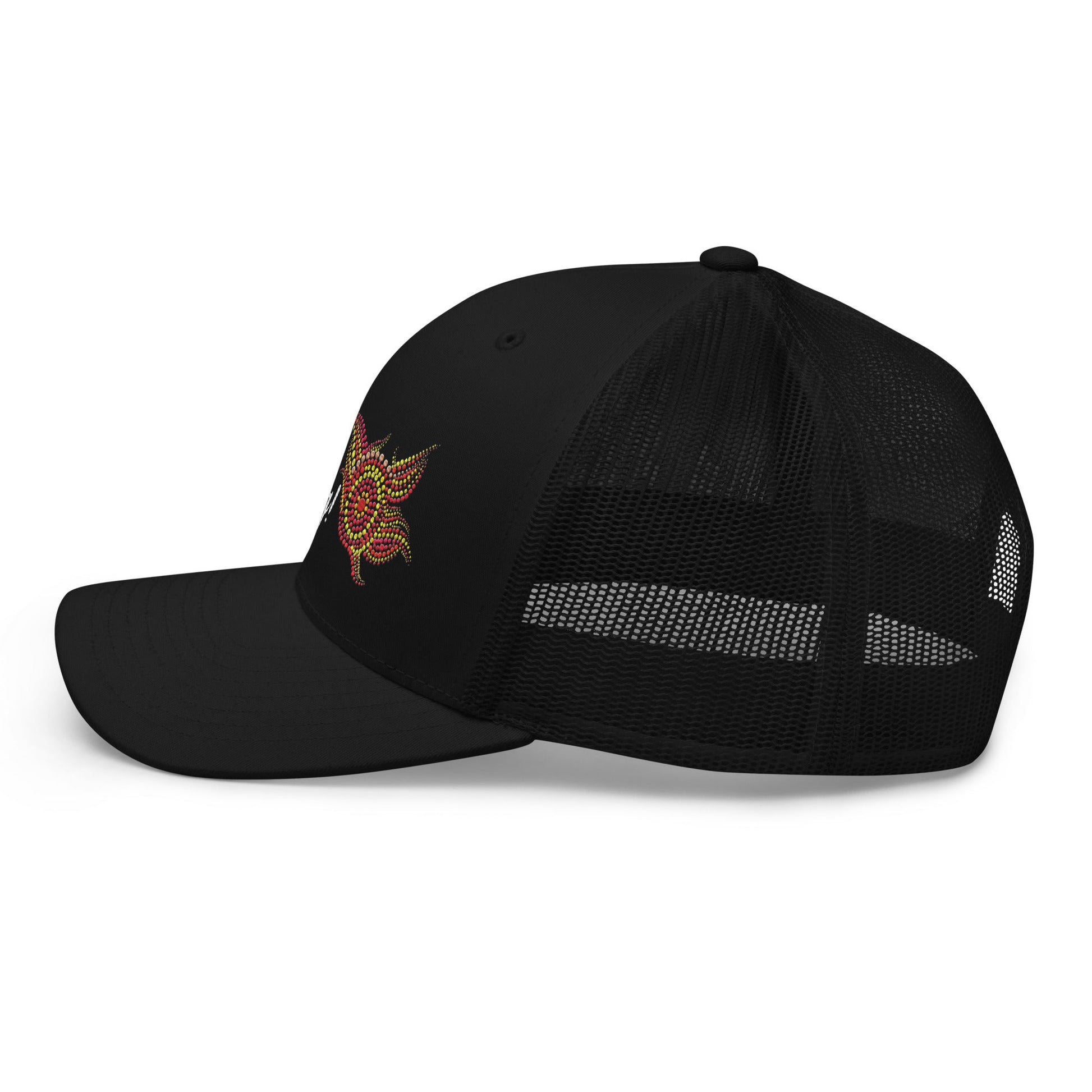 NAIDOC 2024 Keep The Fire Burning! Trucker Cap - Aboriginal Art by LaniNAIDOC 2024