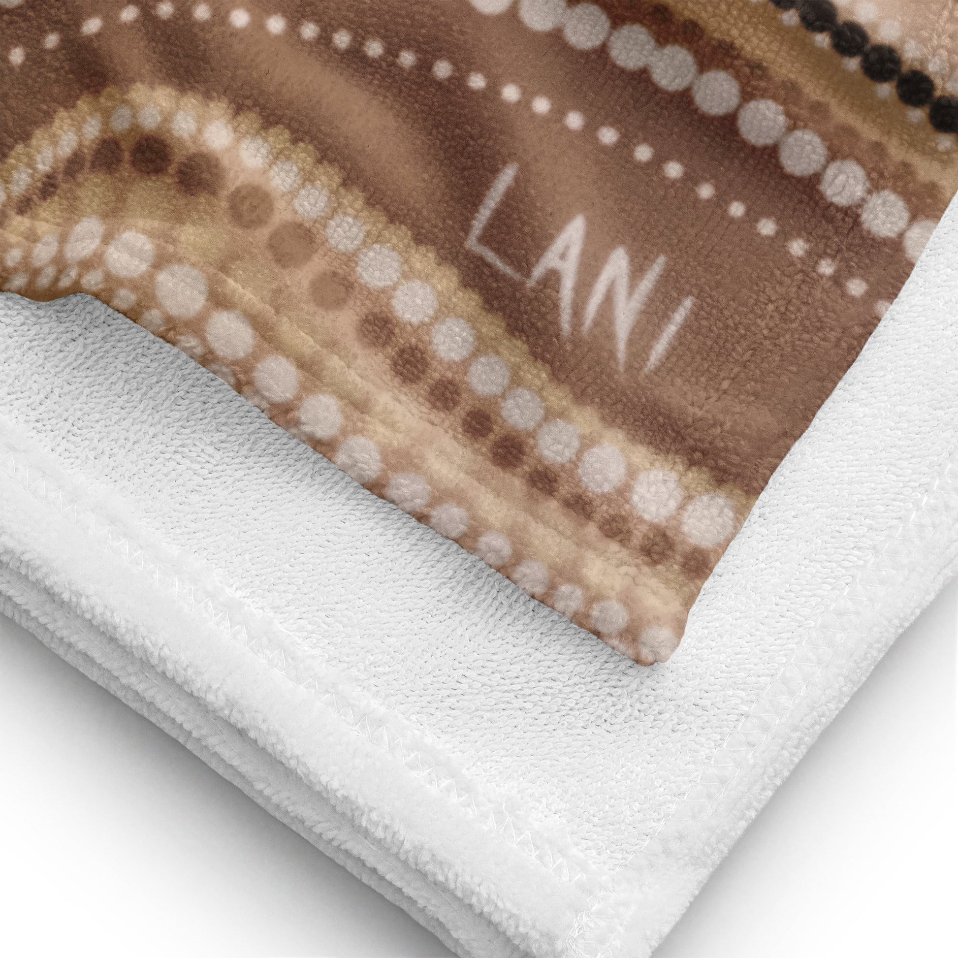 Three Rivers Collection - Towel - Aboriginal Art by LaniTowels